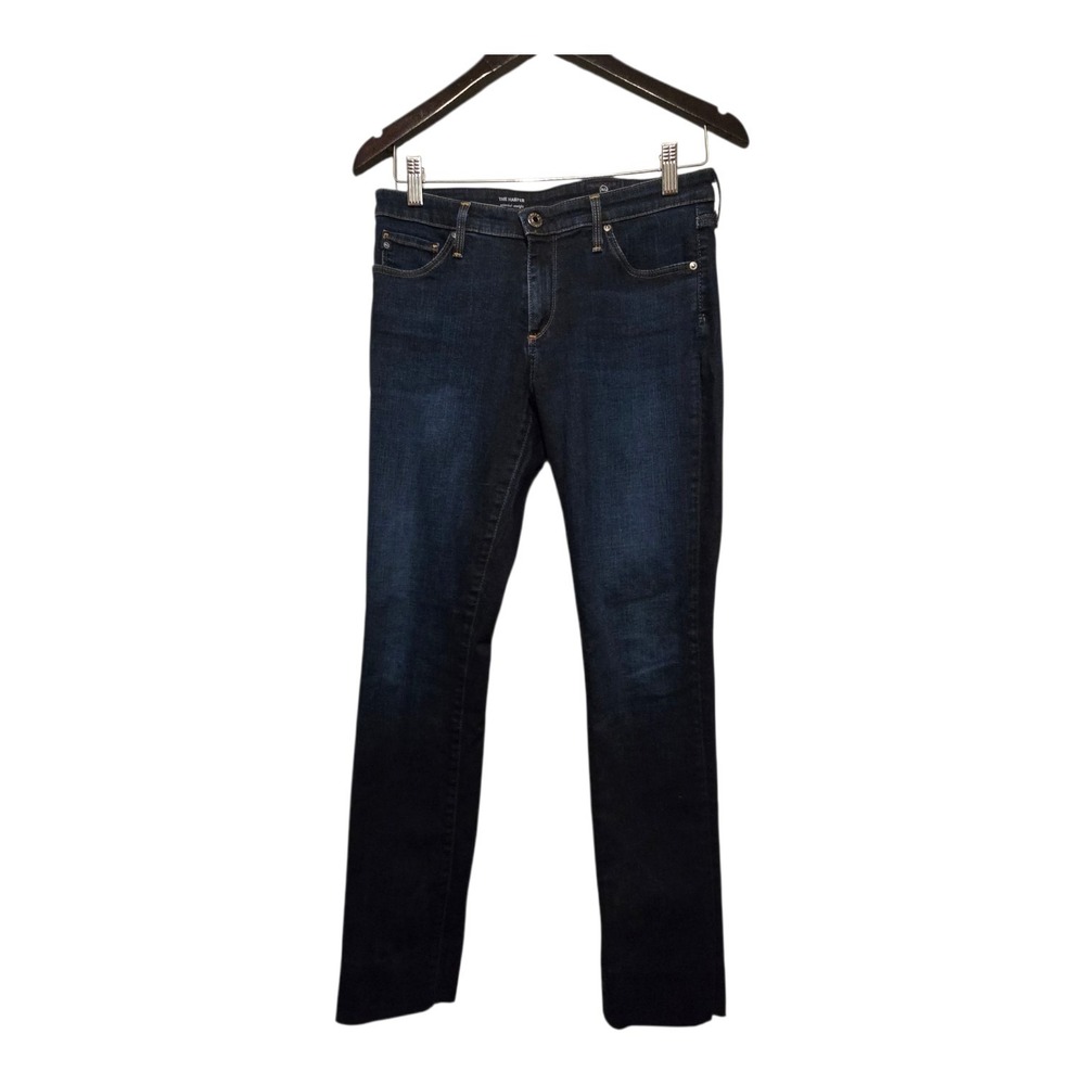AG ADRIANO GOLDSCHMIED The Harper Essential Straight Jeans Womens Size 27R Dark